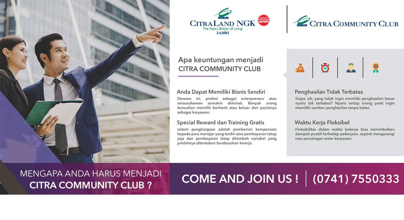Bergabunglah Menjadi Bagian Citra Community Club